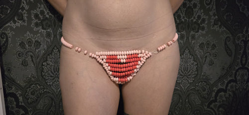 Candy String und Bra